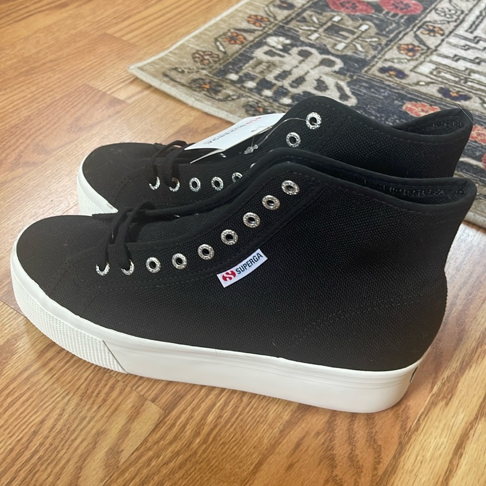Superga platform high tops